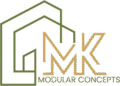 Logo MK Modular Concepts - modułowe domy inspirowane naturą